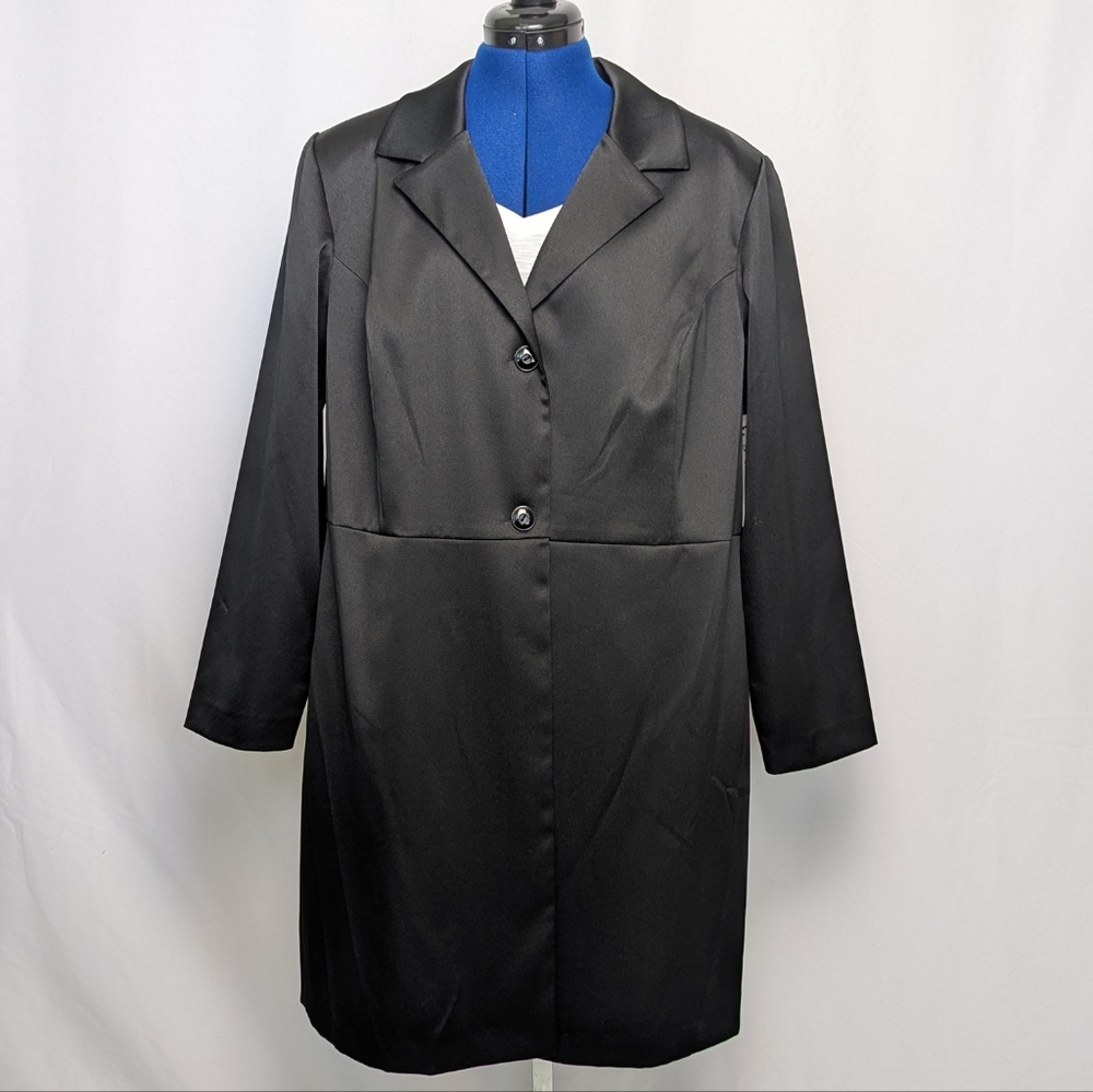 Worthington Black Women's Blazer Coat